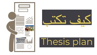 خطة كتابة رسالة الماجستير الدكتوراه - Thesis plan