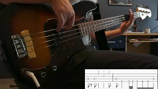 James Brown - Cold sweat (Bass cover with TABS)