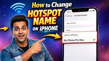 “How to Change Hotspot Name on iPhone 2025 | Easy Step-by-Step Guide”