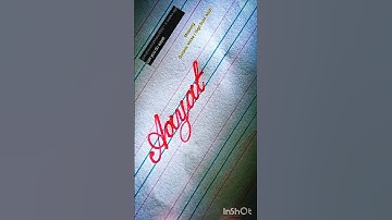 Writing Name in Aesthetic Cursive Handwriting