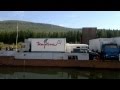 Russia - Cargo ferry on Lena river, from Lensk to Usti-Kut / Баржа по Лене, из Ленска на Усть Кут