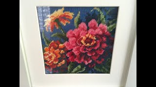 Dimensions Needlepoint Kit, Sunflower and Ladybug Floral Needlepoint, 5 x 5 Amazon Review