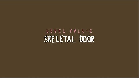 Baba is You - Forest of Fall (E) - Skeletal Door Solution