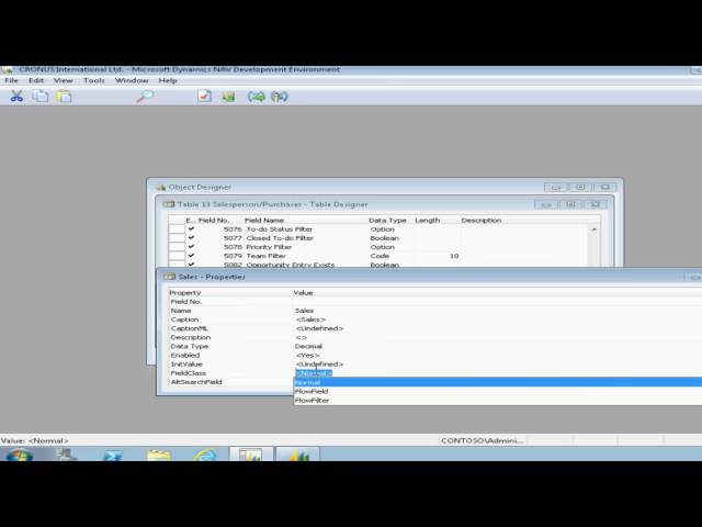 Demonstration 2.3 - Using Special Table Fields in Microsoft Dynamics NAV 2013
