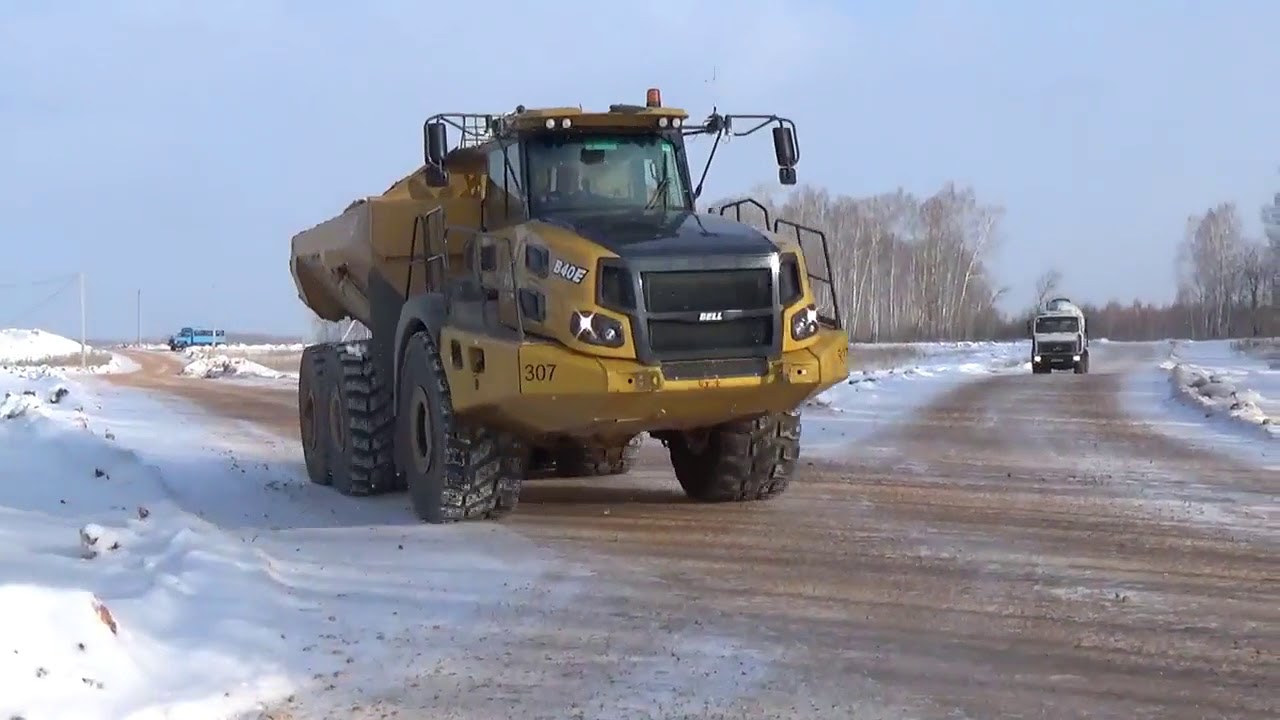 Репортаж со строительной площадки Томинского ГОКа