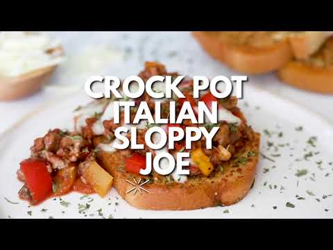 Italian Turkey Sausage Sloppy Joes