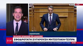 Σφοδρή σύγκρουση Μητσοτάκη- Τσίπρα στη Βουλή για τις παρακολουθήσεις | Βραδινό δελτίο | 08/12/2022