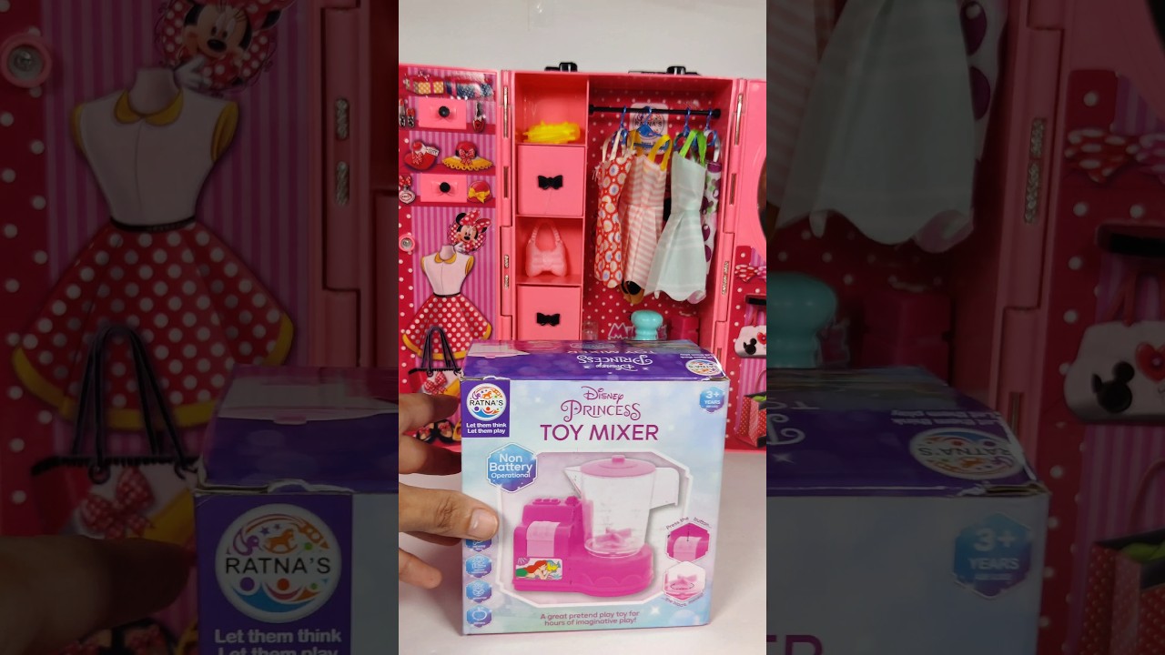 Satisfying With Unboxing & Review Miniature Mixer Grinder Set Toys, ASMR Video 