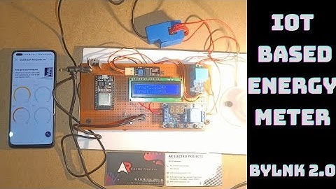 Iot Based energy meter using Esp32. Ar Electro Projects.