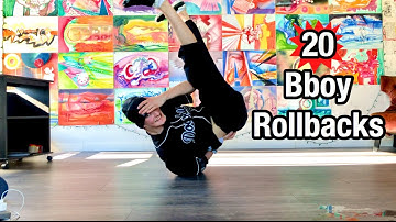 20 Bboy/Bgirl Roll Back Moves - To Add To Your Move List