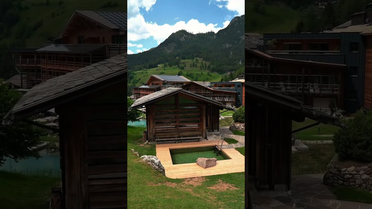 This hotel in Dolomites #dolomiti #travel #italiangetaway #italia #italytravel #dolomites