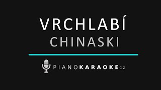 Chinaski  - Vrchlabí | Piano Karaoke Instrumental