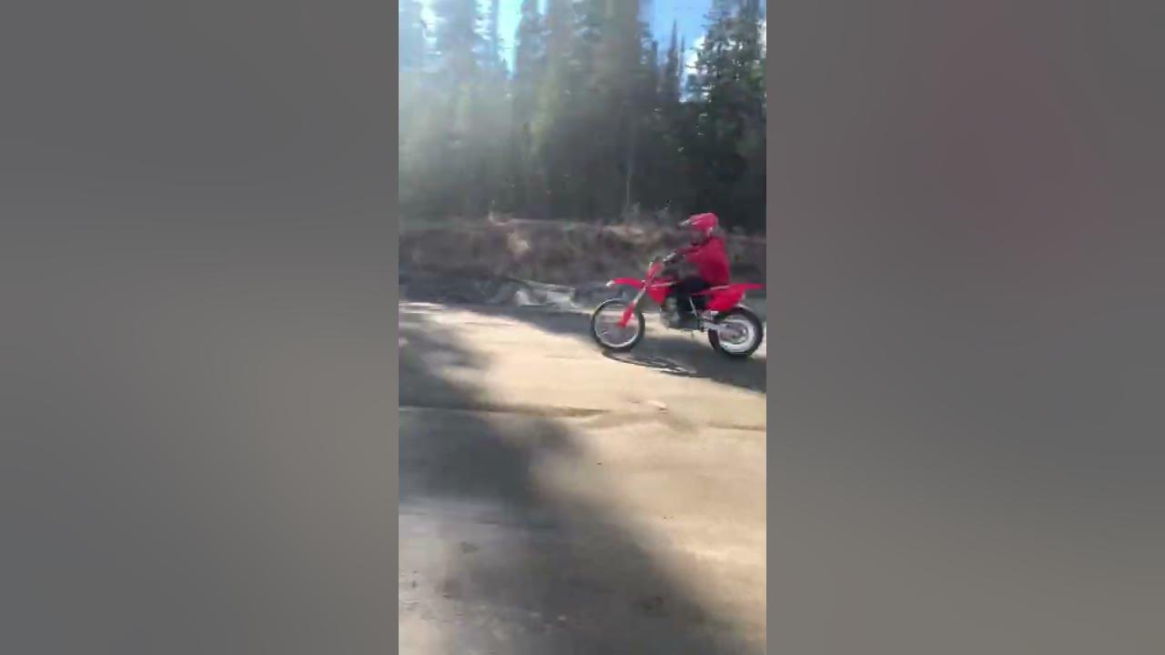 2022 CRF150RB Top Speed YouTube