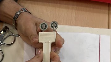 How to Trace a Pattern with a Double Tracing Wheel