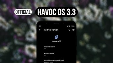 Install Official Havoc OS 3.3 On Redmi 5 | 17th March Update