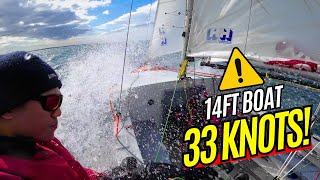 Battling 33 Knots in a 14ft Dinghy | Failed Sail to an Abandoned 1880s Fort! EP13