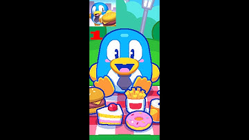 Picnic Penguin - Gameplay Walkthrough Part 1 Levels 1-6 - lunch break  (iOS, Android)