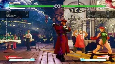 Street Fighter V - Bison V-Trigger Activation Combos