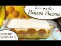 Quick & Easy Banana Pudding | No bake pudding, vanilla wafers, bananas & #CoolWhip #southernrecipes
