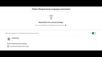 linkedin assessment quiz answers python 2023|python linkedin test answers