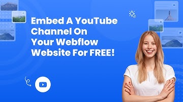 How to embed a YouTube channel on Webflow? #embed #youtube #videos #webflow