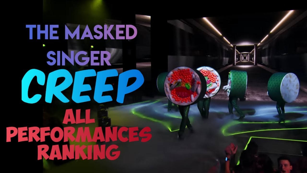 Ranking all "Creep" performances The Masked Singer YouTube