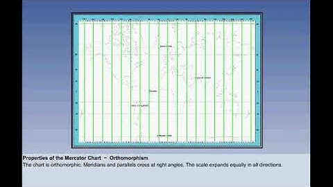 Chapter 25 | Mercator Chart- properties | General Navigation