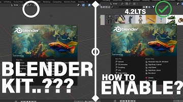 Blender Kit Add-Ons in 4.2? Here