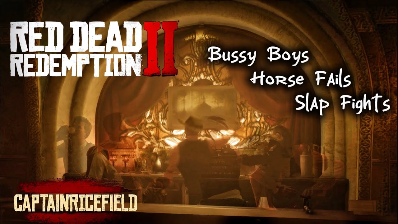 Red Dead Redemption 2 | FUNNY MOMENTS | • Bussy Boys • Horse Fails ...
