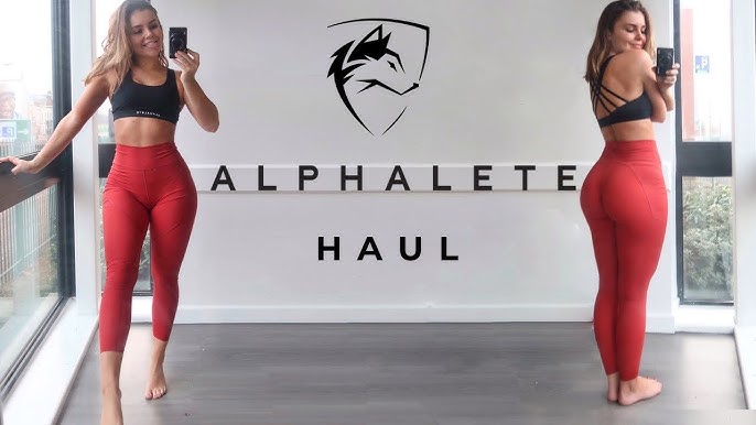 NEW Alphalete Aero Leggings VS Revival Leggings 