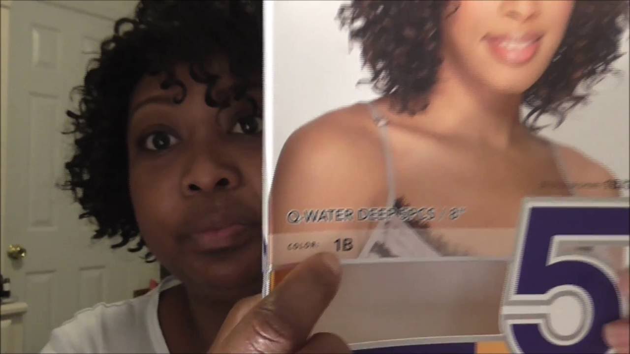 How I Made A Wig Using Q Water Deep Youtube