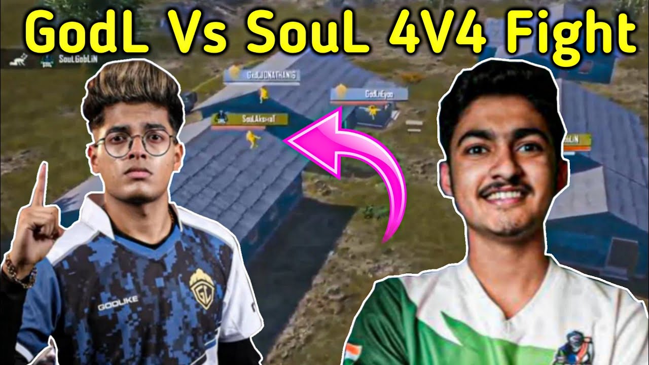 GodL Vs SouL 4V4 🥵 Fight Unstable Godlike - YouTube