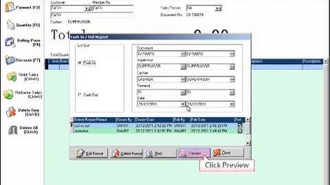 Smart POS Cash In Out Report Tutorial