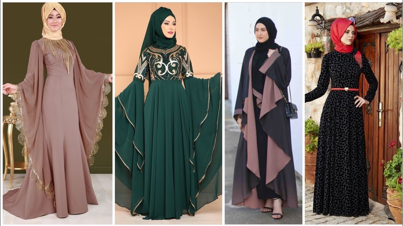 Latest Hijab Dress Design 2021 latex | Muslim dress | Hijab styles ...