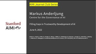 Markus Anderljung - Toward Trustworthy AI