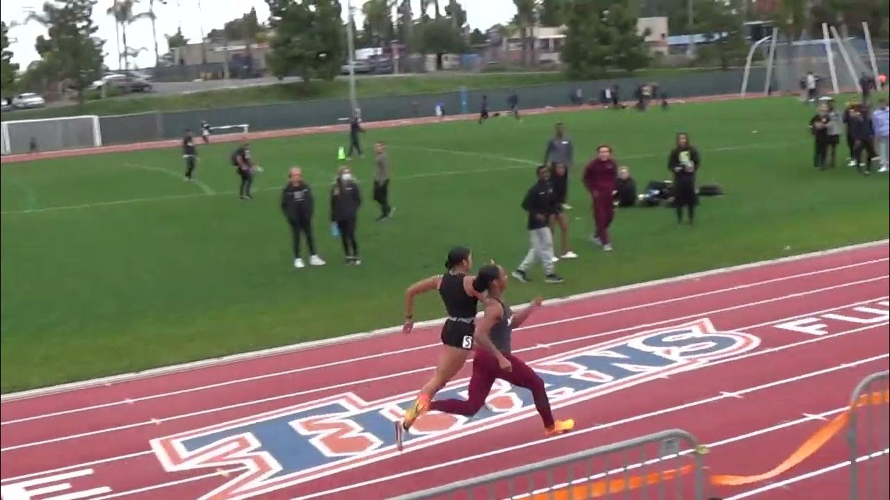 Rayann Booker, 200 Meters, Ben Brown Invitational, 3112023 YouTube