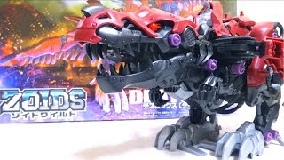 ZOIDS WILD】ZW12 Death Rex wotafa's review - YouTube