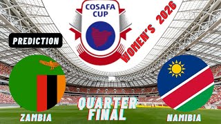 Zambia vs Namibia  LIVE I COSAFA Women's Championship 2026 Quarter Final
