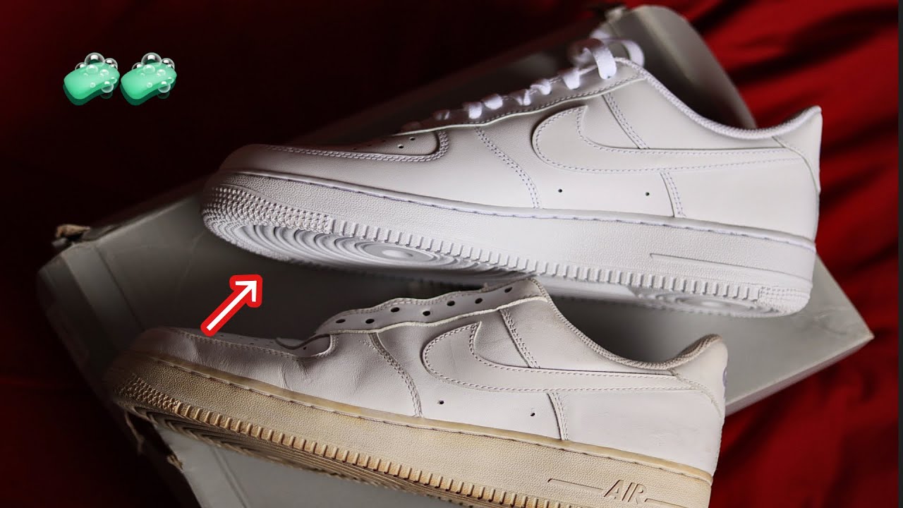 How To Clean White Nike Air Force 1's – Sneaker LAB | vlr.eng.br