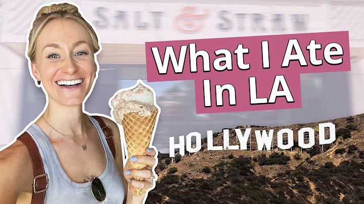 What I Ate In L.A.! [A Very Delicious Vlog!]