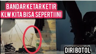 BONGKAR TRIK MENDIRIKAN BOTOL DI ATAS PAPAN MIRING  #tutorial  #pasarmalam #video #youtube#viral