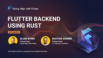Flutter Backend using Rust - Flying High with Flutter #32