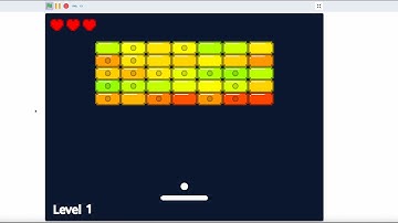 How to add Player Health/Lives and Levels into the Brick Breaker game in Scratch | Scratch Tutorial!