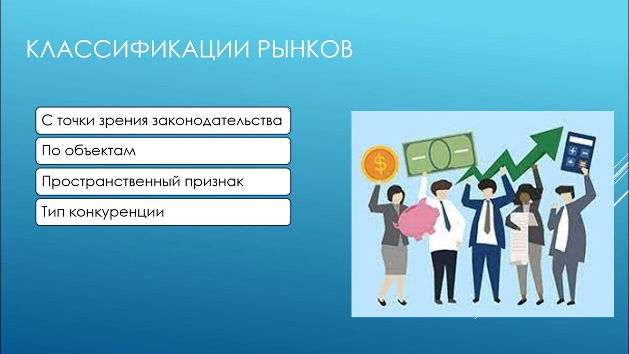 Разнообразие рынков. Разнообразие рынков