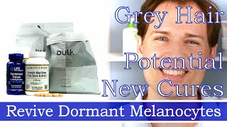 WHY YOUR HAIR IS GREY AND WHAT TO DO WITH DORMANT MELANOCYTES | MELANOGENESIS | ANTI-INFLAMMATION
