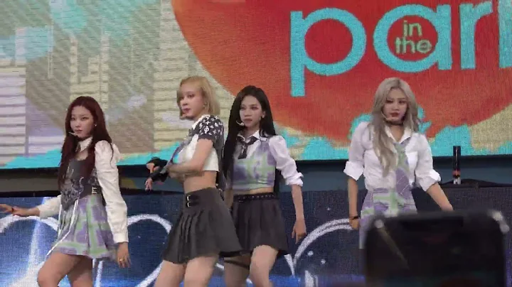 aespa - Next Level @ GMA, Central Park SummerStage, NYC 06-08-22