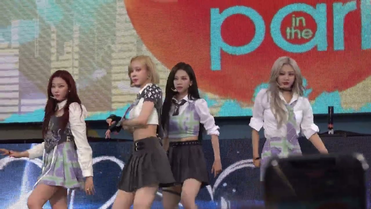 aespa - Next Level @ GMA, Central Park SummerStage, NYC 06-08-22