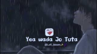 Tera Sath Chuta,Ye Wada Jo Tuta-🪴(Slowed x reverb) || Mai Duniya Bhula Dunga | Satyajeet jena