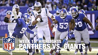 Panthers vs. Giants | Week 15 Highlights | NFL