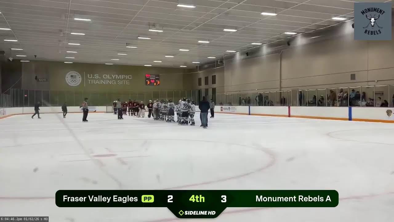 Monument Rebels A vs. Fraser Valley Eagles (2026.01.02)